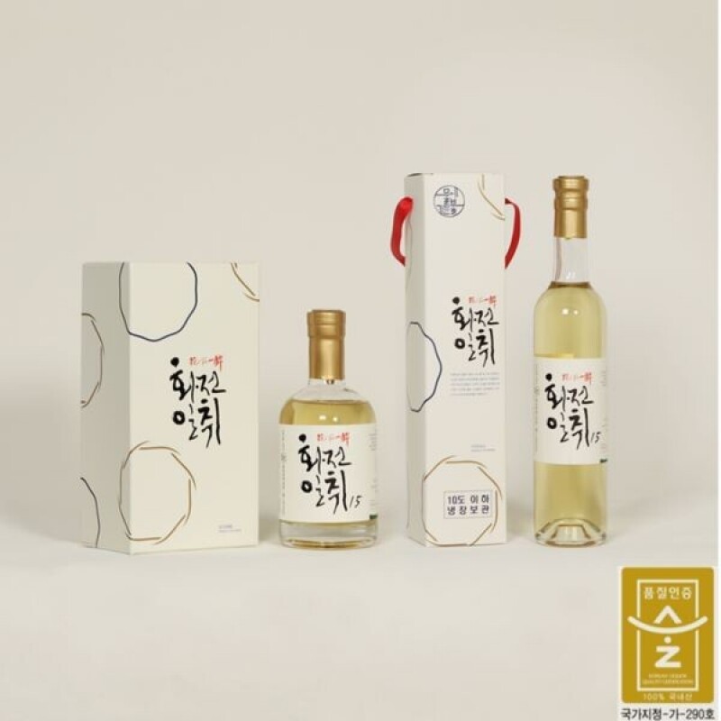 강원더몰,(봄빛장터) 화전일취15 약주 500ml